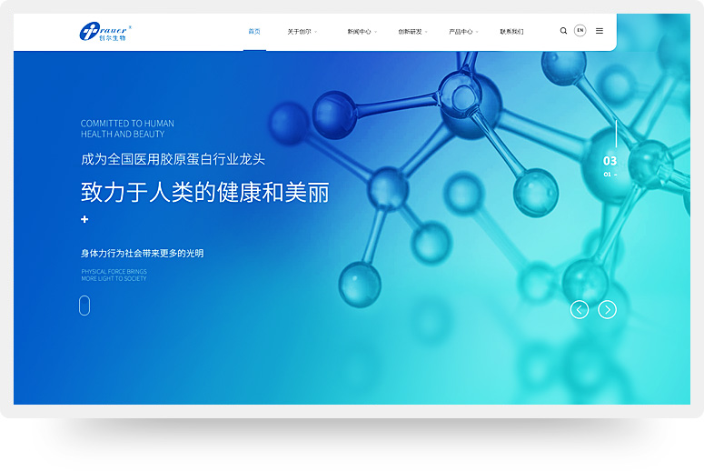 廣州創(chuàng)爾生物技術(shù)股份有限公司網(wǎng)站建設(shè)